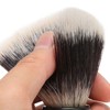 Shaving Brush Quick Drying Easy Cleaning Lightweight Curved Aluminum Alloy