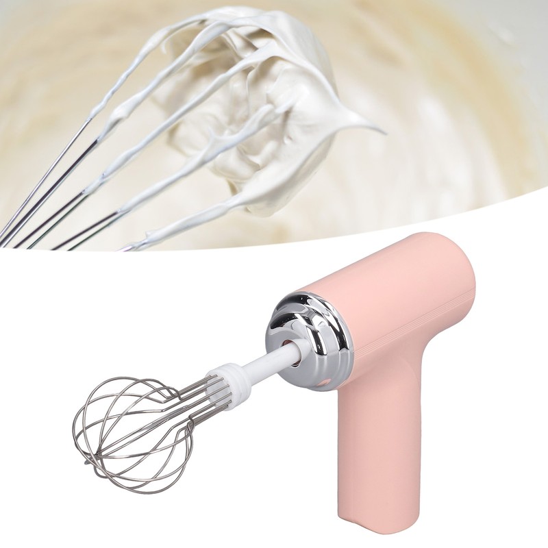 Electric Egg Beater Cordless Hand Mixer Handheld Egg Whisk for