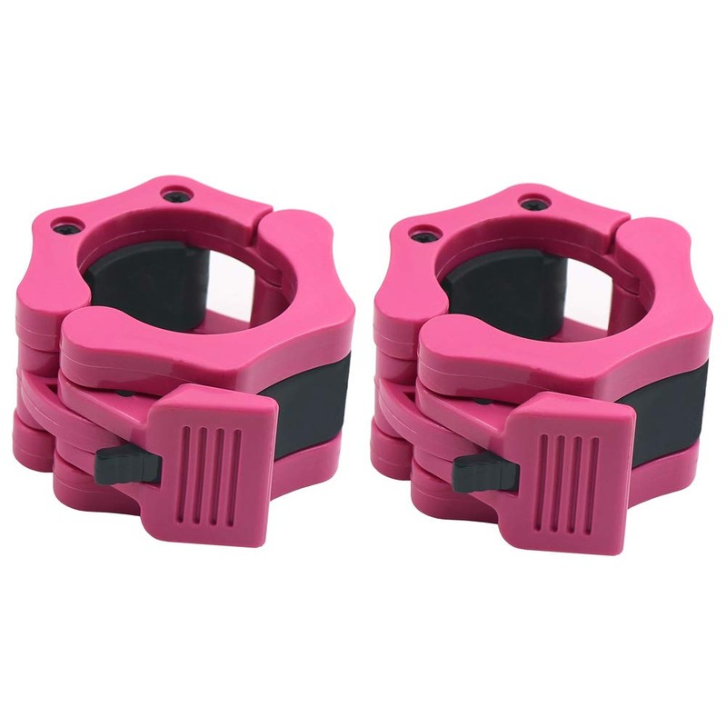 Strainho 2" Olympic Barbell Clamps - Quick Release Bar Clips