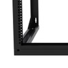 NavePoint 9U 23-inch Width 4-Post Open Wall Rack - Open