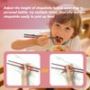 EAEDMY 7 Pairs Training Kid Adult Chopsticks and Trainers for