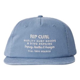RIP CURL Surf Revival Snap Back Cap Hat - Dusty Blue - Embrace the surf culture with the Surf Revival Snapback Cap