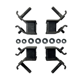 POWER PRODUCTS 4PCS Heavy-Duty Anti-Vibration Rubber Mounts with Nuts for DuroMax 12000W & 13000W Generators – Fits XP12000 & XP13000 Series