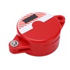 Oil Gas Valve Lockout Device with Safety Padlock Keys for
