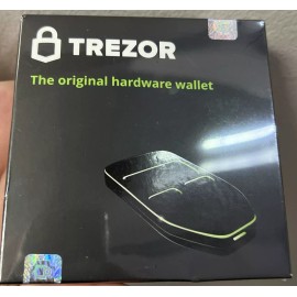 SatoshiLabs Trezor Model One White - The Original Cryptocurrency Hardware Wallet + Security