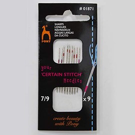 Pony Hand Sewing Needles, Grey, 45176
