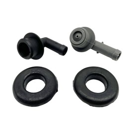 HYXUAN PCV CCV Vent Valve Elbows & Grommets Fits 53013360AA Compatible with 2000-2004 Grand Cherokee 4.0L
