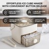 Mavis Laven Cubitera para Hielo, 2 Bandeja con Caja Almacenamiento