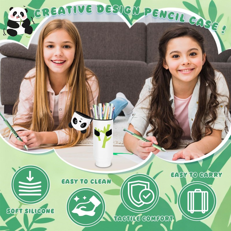 Byhsoep Pencil Case, black white, pencil case