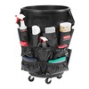 Rubbermaid Commercial Products Brute Caddy Bag, Black, Cleaning Tool and