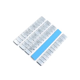 VekAuto 2.1oz Self Adhesive Wheel Balance Weights Strips for Motorcycle 140 x 19mm 5pcs Auto Accessories