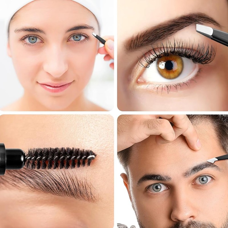 Vitalux Eyebrow Set of 8 Eyebrow Scissors Comb Eyebrow Shave