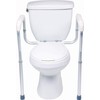 Adjustable Safety Toilet Frame by ProBasics