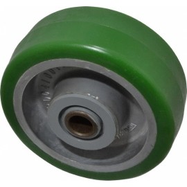 Albion PD0410112 Polyurethane on Aluminum Caster Wheel, 4" Diam x 1-1/2" Wide