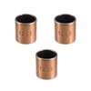 sourcing map Pack of 3 sliding bearings, 12 mm bore