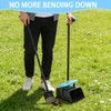 Geyecete Dog Pooper Scooper Pooper Scooper for Dogs - Long
