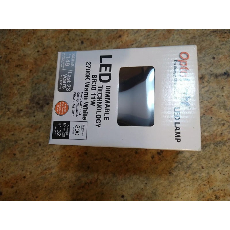 Optolight Set of 4 Optolight LED Lamps BR30 11W 2700K
