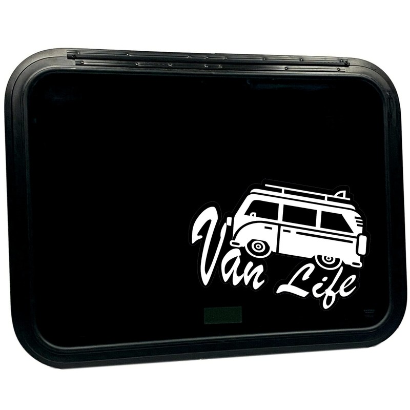 Van Life Sticker #Vanlife Decal White
