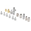 15PCS Airbrush Adapter Set Stainless Steel Airbrush Quick Release Disconnect
