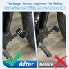 BAKAFOH Aluminum Larger Brake Pedal Cover Extender For Indian Scouts