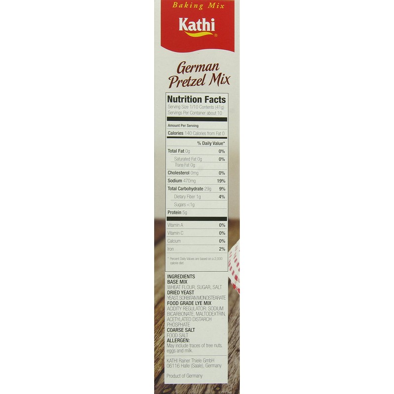 Kathi German Pretzel Baking Mix, 14.6 Ounce