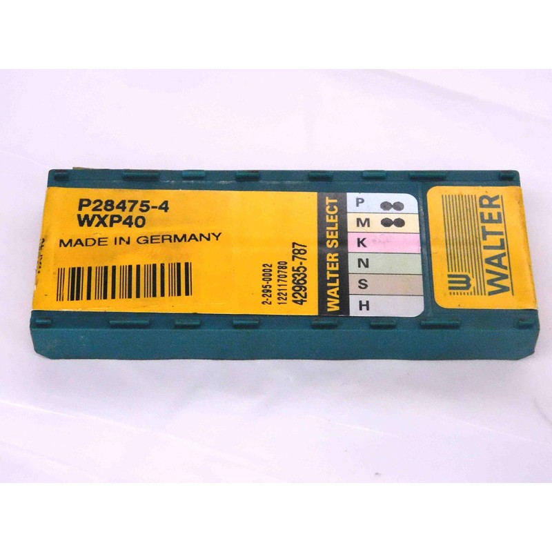 10pcs New Walter P28475-4 WXP40 Carbide Drilling Inserts INDEXABLE Tooling