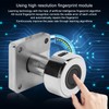 Keyless Furniture Drawer Lock USB Rechargeable Smart Fingerprint Lock for