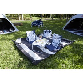 Coleman 2000036163 Leisure Sheet, Deluxe Mini, Beige Stripes