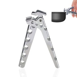 Sprießen Aluminium Handle Pliers Camping Pot Gripper Camping Pot Grab Bar Cookware Anti-scalding Scratch-Resistant Handle Non-Slip Hand Pot Clip