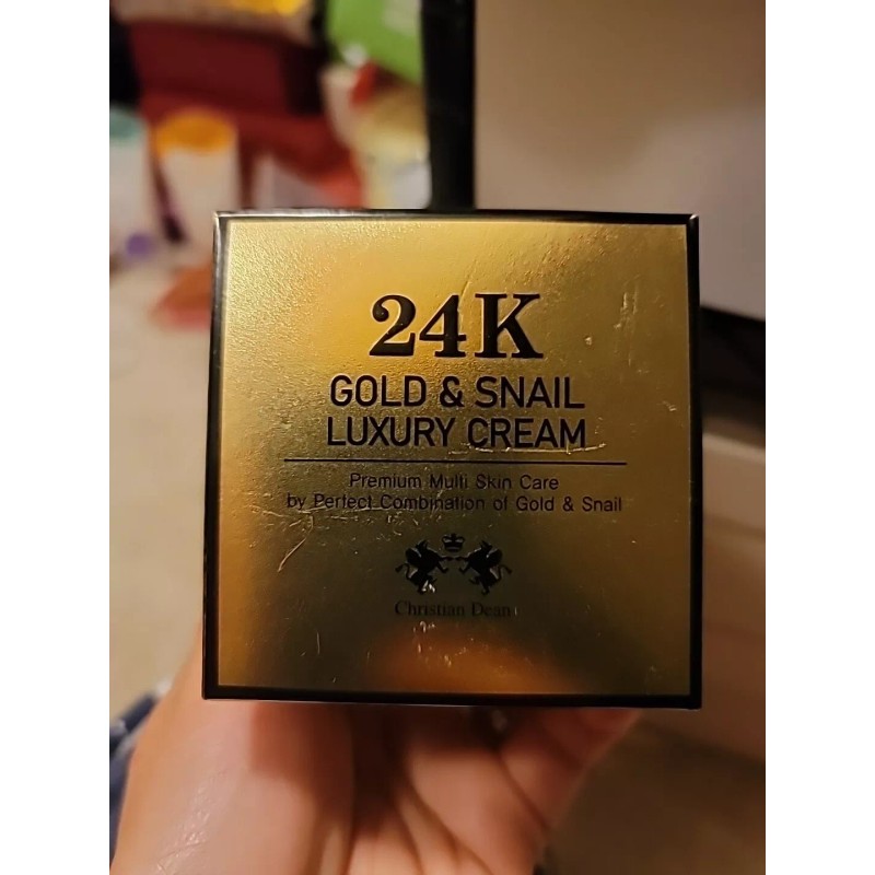 Creme Christian Dean 24 K Gold & Snail Luxury Cream