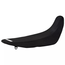 Honda 2019-2024 Honda CRF 250F Seat Cover By Enjoy MFG ALL BLACK FULL GRIPPER #248