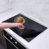 KitchenRaku Large Induction Cooktop Protector Mat, (Magnetic) Electric Stove Burner