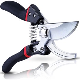 Ukipos Tijeras de Podar, Tijeras Para Jardinería, Tijeras de Mano de Jardín, Tijeras de Podar Resistentes, Podadora Para Jardinería, Tijeras de Jardín, Cortador de Pasto, Cortador de Pasto de Jardin