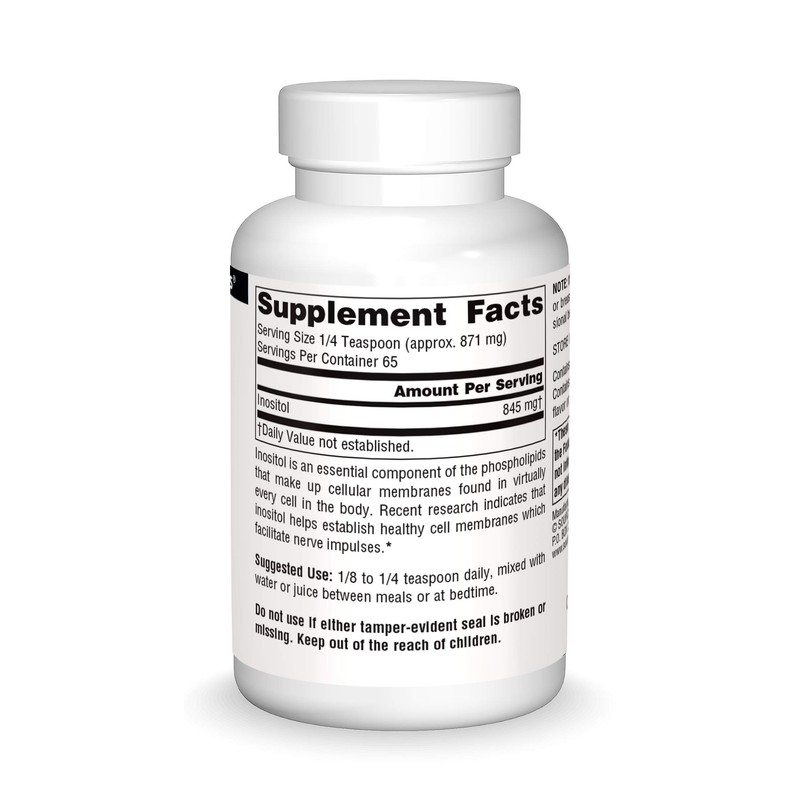 Source Naturals Pure Inositol, Dietary Supplement - 2 oz POWDER