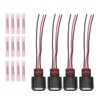 X AUTOHAUX 4pcs Ignition Coil Connector Plug for Ford F150