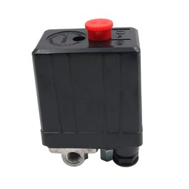 Hsthe Sea Air Compressor Pressure Switch Four-Way Pressure Control Adjustable Pressure Valve Switch Mechanical High Performance Pressure Regulator Air Pump Accessories