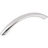 Top Knobs M385 Nouveau Collection 3-3/4" Bow Pull, Polished Chrome