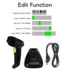 2D Barcode Scanner Bluetooth 2.4G Wireless Handheld Barcode Scanner with