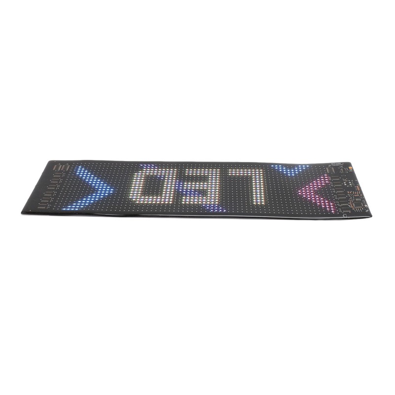 LED Car Sign Professional 13.7x4.0inch Thin Waterproof Scrolling Programmable Flexible