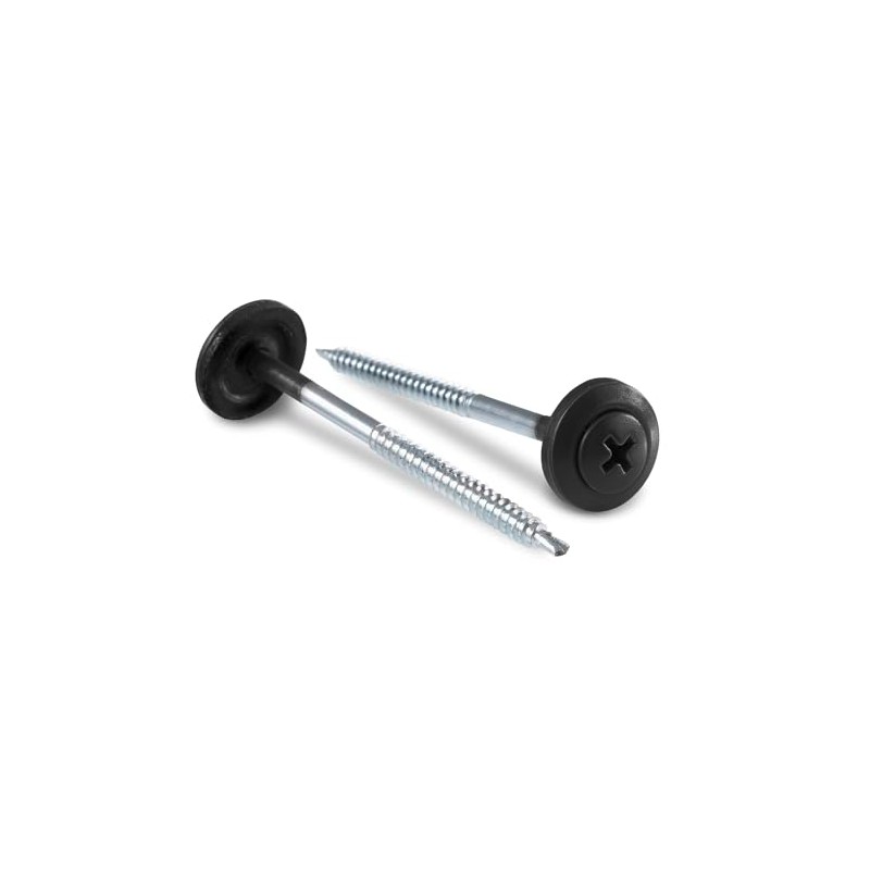 GENUINE BLACK SCREWS 100 PACK