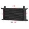 G-PLUS 19 Row GM Aluminum Engine Transmission Oil Cooler Kit