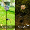 VCUTEKA Solar Path Lights Outdoor Decorative - Mosaic Solar Garden