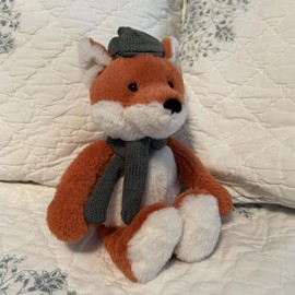 MON AMI Frederick The Fox Stuffed Animal – 11”, Woodland Plush Toys, Soft & Cuddly, Use as Toy/Nursery Room Décor, Great Gift for Kids of All Ages