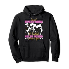 Pole Set Winterguard Clothing Colorguard Members Coach Pullover Hoodie