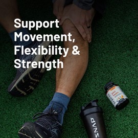 Snap Supplements Joint Health Support Supplement, Plant Based Glucosamine & MSM Supplement, Joint Supplement to Support Movement, Flexibility and Strength, Joint Support Supplement, 90 Capsules