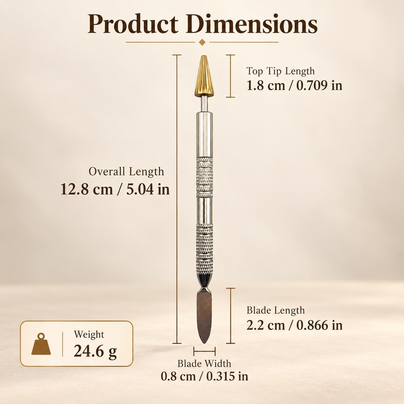 Double-Ended Leather Edge Paint Applicator Pen – Three Styles