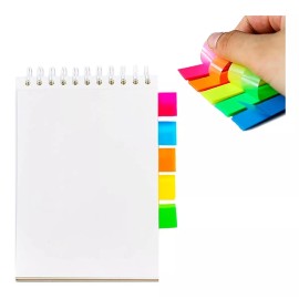 Mafab Notas Post Adhesivas Mini Banderita Fluorescente Señalador