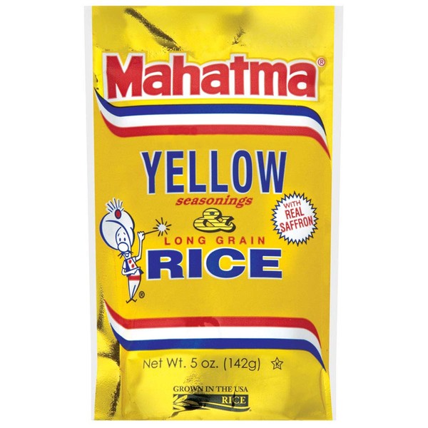 Mahatma Saffron Yellow Rice Mix, 5 oz (Pack of 12)