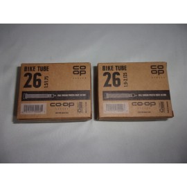 Co-op Cycles Mountain Bike Inner Tube 26" x 1.9/2.125 Presta Valve 48mm 2-pack