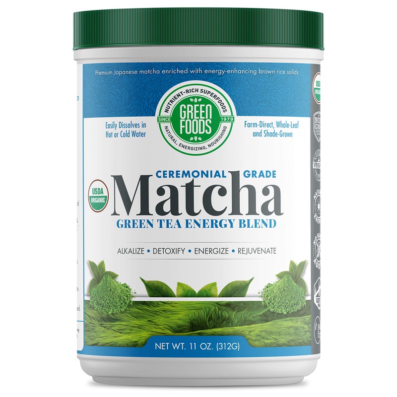 Green Foods Matcha Green Tea, 11 Ounce